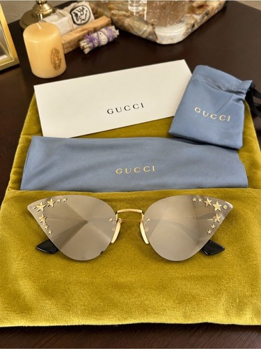 Gucci gold star embellished - star,